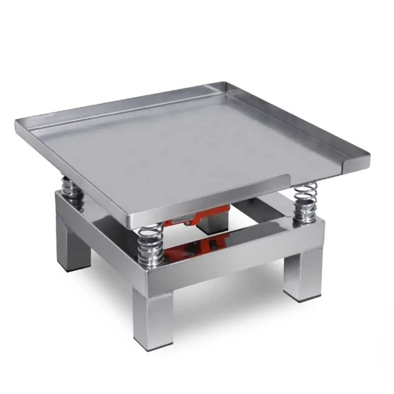 35*35CM Concrete Vibrating Table Vibration Test Bench Test Block Vibration Platform Stainless Steel Mini Vibration Table