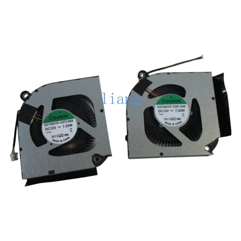 FOR Acer Nitro AN16-41 AN16-51 Left & Right Cooling Fan Set 23.QJLN7.006