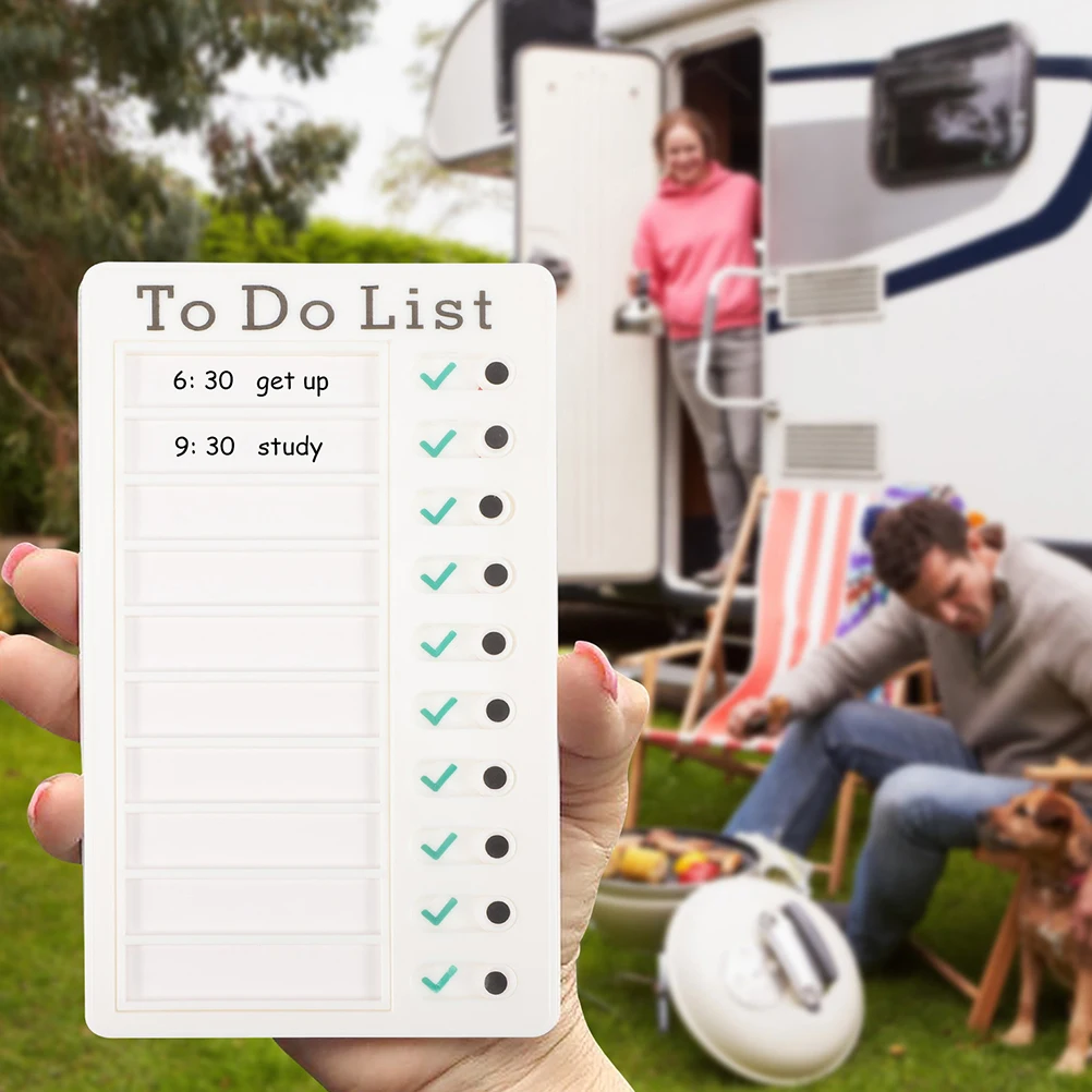 

Daily Schedule Chart Board Kids Behavior Students Memo ABS Home Decor Time Management Planner To Do List Sheets Today