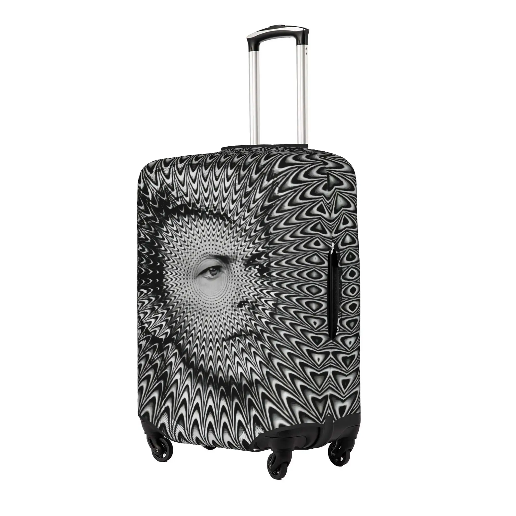 English D-David Hot Singer B-Bowie  Suitcase Cover Washable  Travel Luggage Covers for 18-32 inch