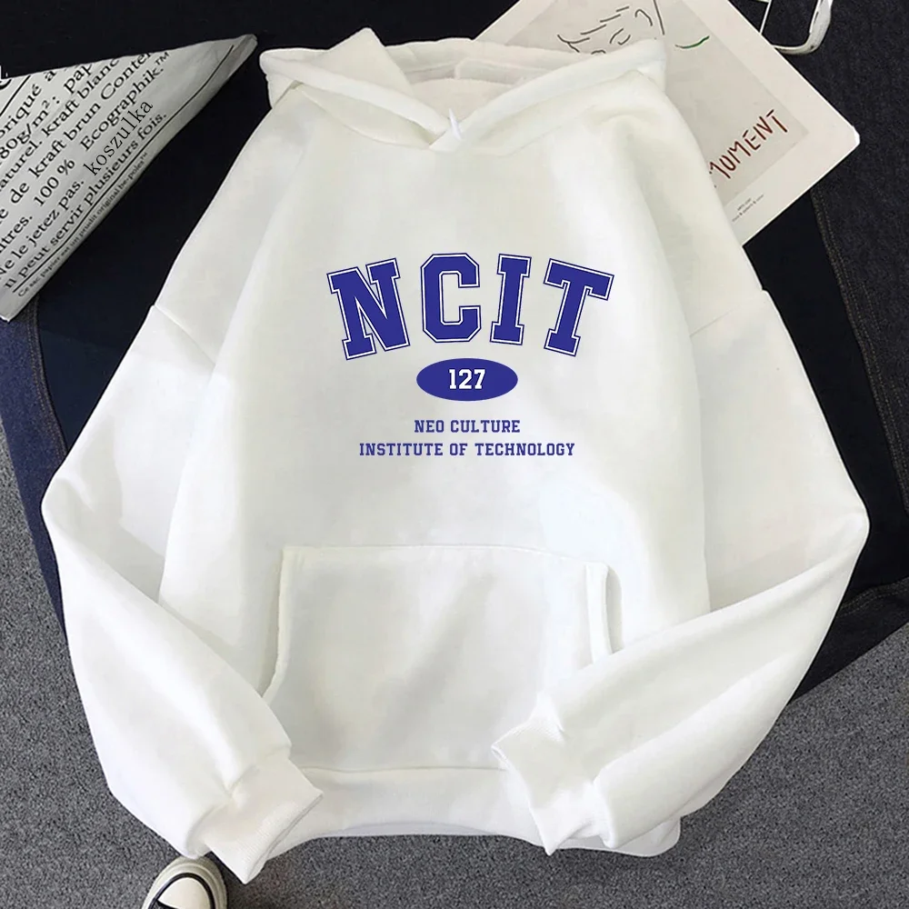NCT 127 Felpa con cappuccio classica invernale calda Flecee Felpe con cappuccio da donna/uomo Felpa unisex primavera/autunno Vintage Sudaderas