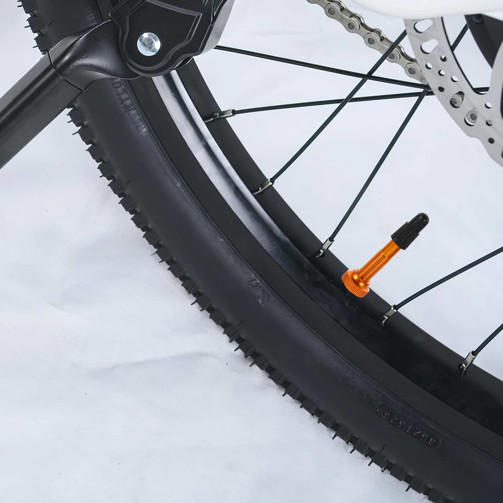 

Bicycle Inner Tube Valve Stem Tubeless Tire Repair Kit Corrosion Resistant Metal Bike Accessory for Cycling Safety