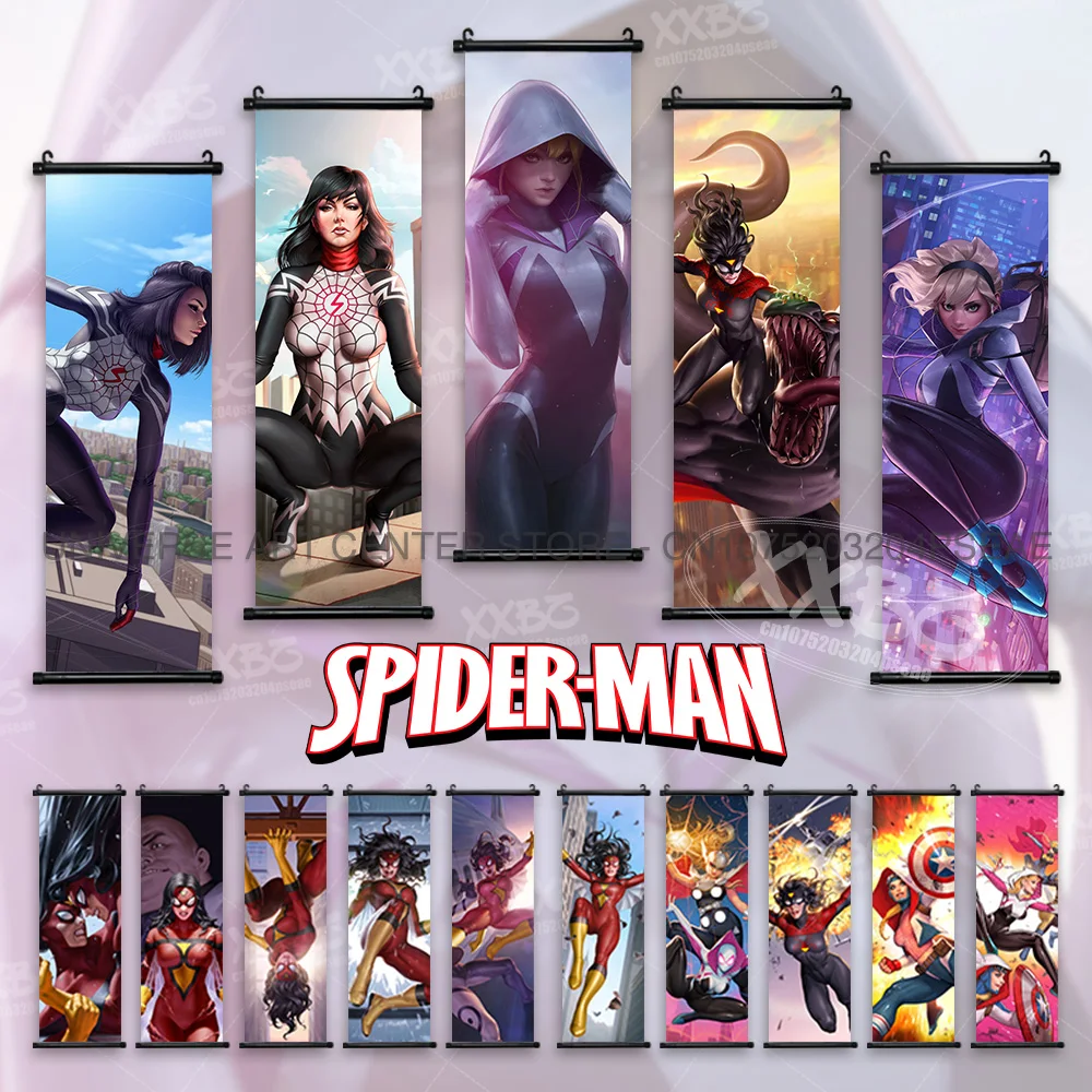 

Spider-Woman Poster Jessica Drew Home Decoration Marvel Avengers Wall Artwork S.W.O.R.D. Scroll Picture Hydra Hanging Painting