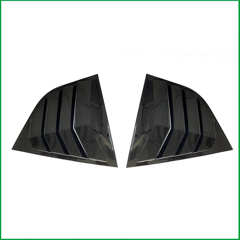 Style de voiture pour Skoda Octavia 3 A7 berline 2013 – 2018, persienne de fenêtre triangulaire arrière, volets, garniture de couvercle de ventilation, accessoires automobiles