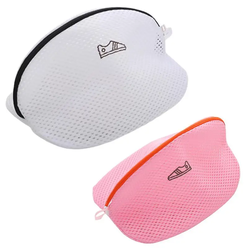 

Mesh Laundry Bags Reusable Shoe Bag Mesh Wash Bags Washing Machine Shoes Bag Portable Laundry Pouch for Shoes Bras Socks