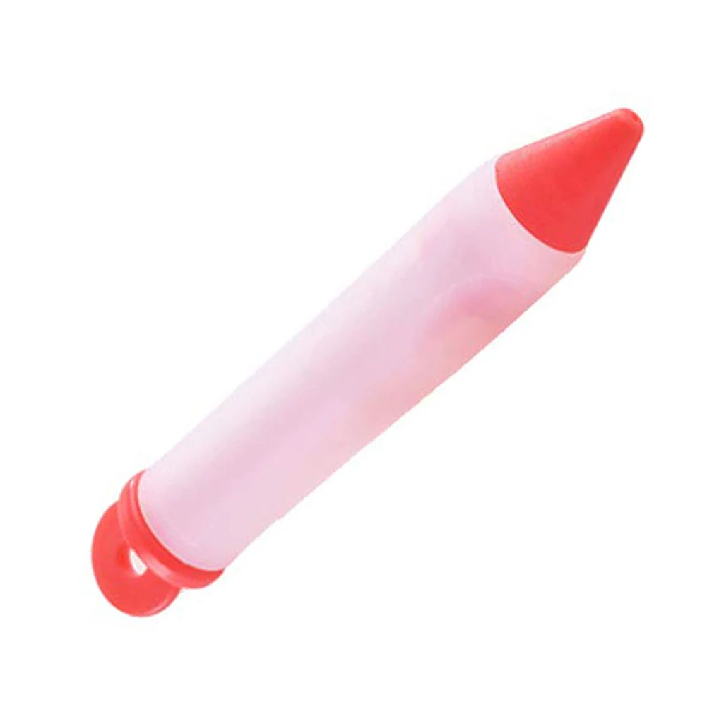 Flexible Silicone Food Pen for Cake Decorating with Fine Control Tip for Cream Chocolate and Buttercream Applications