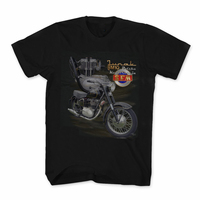 JUNAK M10 Creative Design Polish Classic Motorcycle T-Shirt. Summer Cotton Short Sleeve O-Neck Mens T Shirt New S-3XL