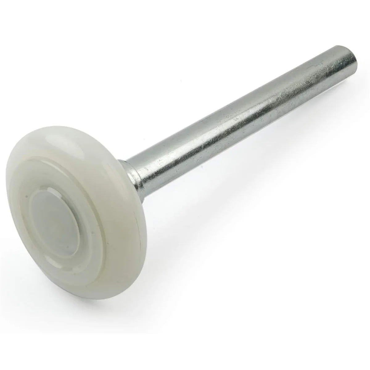 Roda de rolo para porta de garagem AA98, haste de 4 polegadas, pacote com 12, nylon silencioso de 2 polegadas, rolamento selado de 13 esferas de 7/16 polegadas de diâmetro