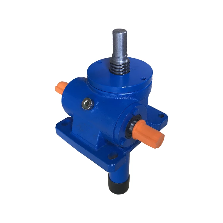 Cylindrical Screw Head Worm Gear Screw Jack