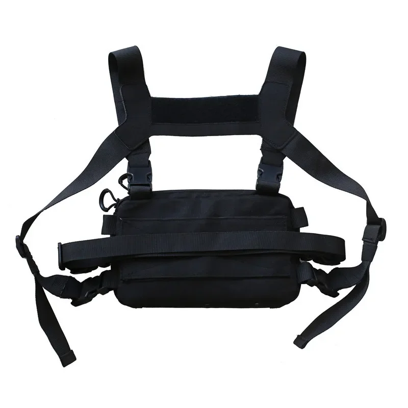 Outdoor Tactical Vest Molle Chest Chest Hanging Kanye  Anti-Theft Bag Street Bag Hip-Hop Bag Disco Jumping WILLIAMPOLO