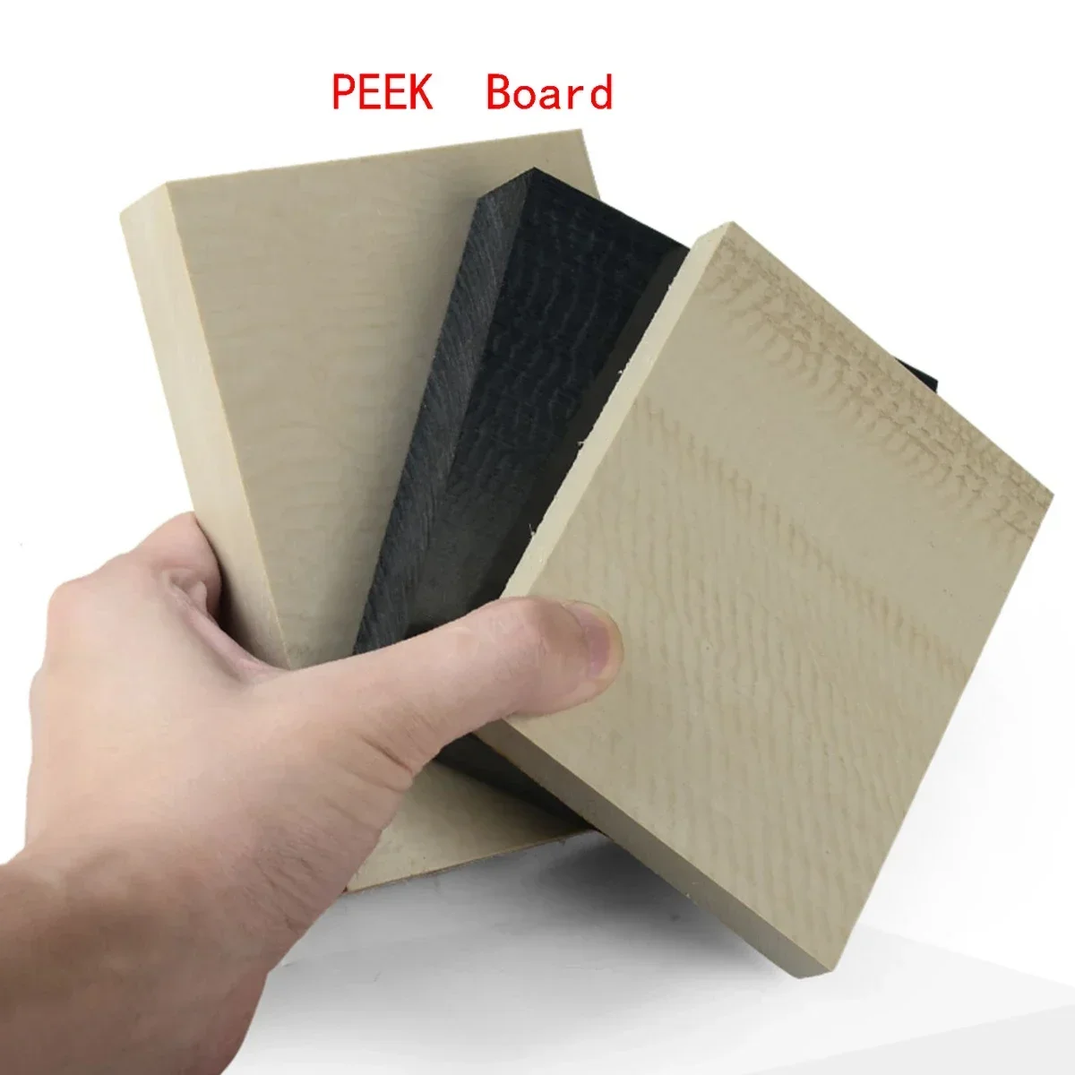 3-20mm PEEK Sheet Polyetheretherketone Board Strip PEEK Plate High Temperature Resistant Engineering Plastic 50x50 50x100 50x150