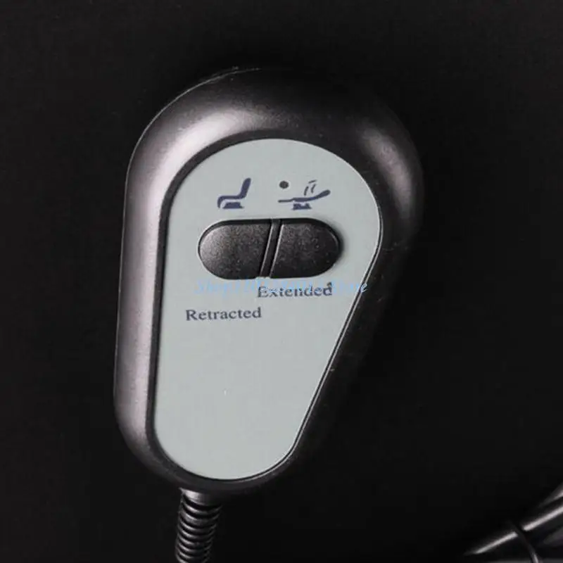 R6FF تركيب سريع للأريكة الكهربائية، مفتاح تحكم مزدوج، توافق عالمي، 2 زر، مفاتيح يدوية للتحكم