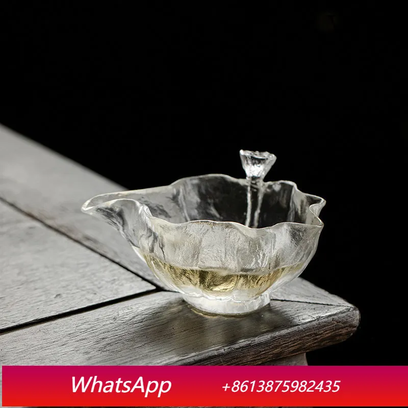 LMM home kung fu tea set, tea sea lotus peng Zen Yi public cup long mouth tea dispenser