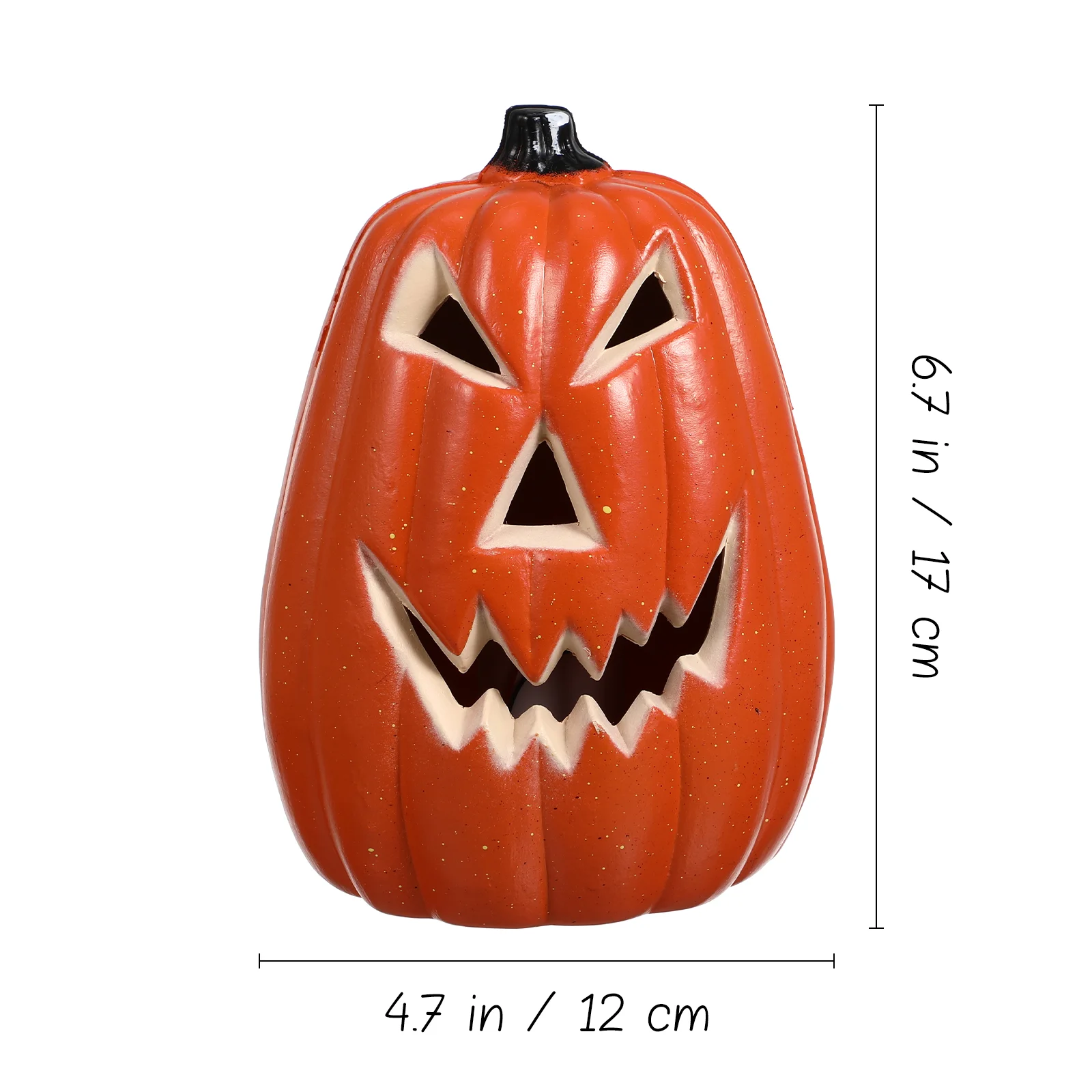 LED Jack-o-lantern Fall outside Decor Lamp for Halloween Pumpkin Artificial Outdoor Household