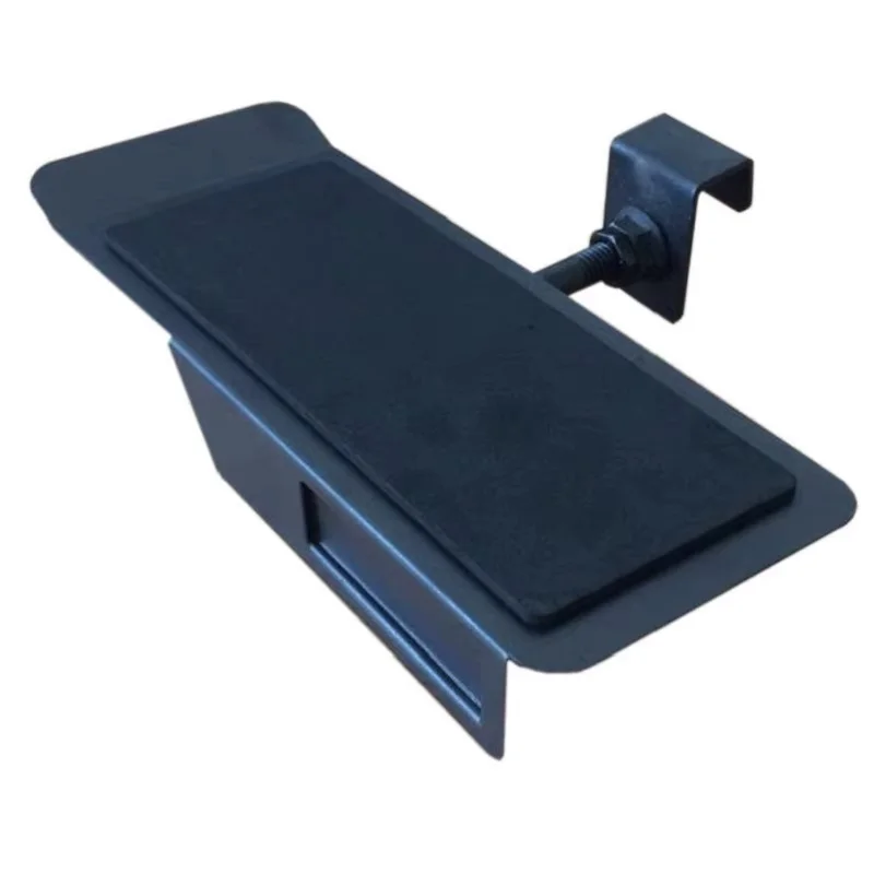 

Sports leisure shoe shelves store hardware square tube shoe holder display rack adjustable angle metal bracket