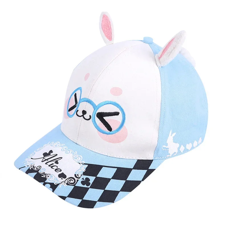 OW D.va DVA DARLING in the FRANXX Hat Rabbit Ear Meka 02 Adjustable Casquette Baseball Cap Snapback Caps Outdoor Sun Visor Hats