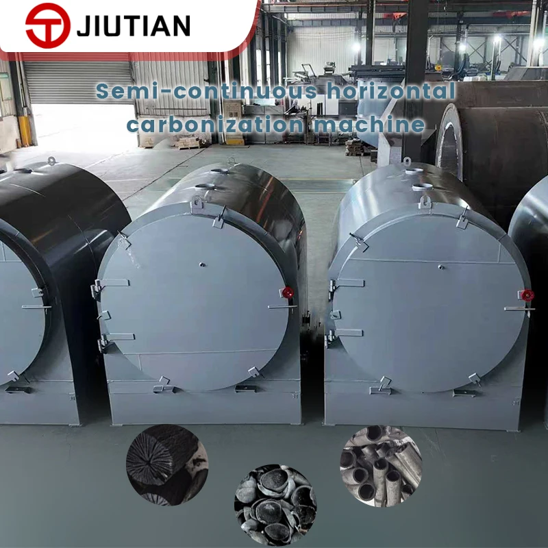 Precision Control Semi Continuous Carbonization Furnace for Agricultural Biochar Output