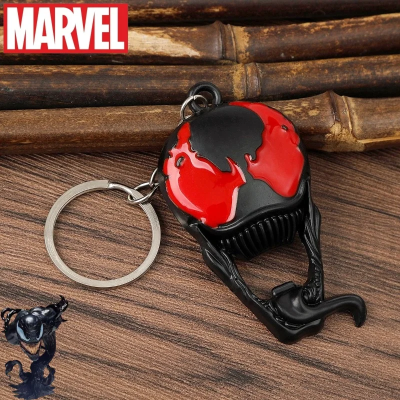

Marvel Series Venom Merchandise with Cool Creative Anime Cartoon Patterns, Stylish and Portable Zinc Alloy Keychain Decoration