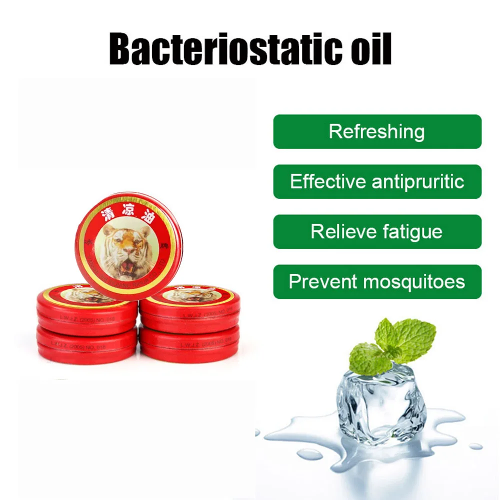 60/120pcs Tiger Balm Cooling Oil Qingliangyou view 5