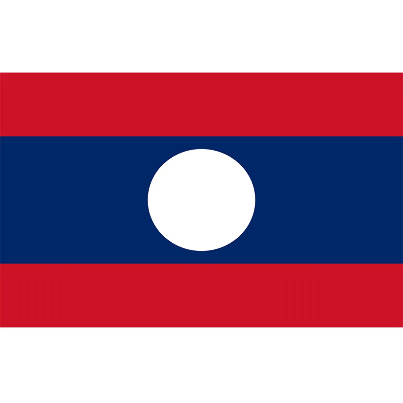 Laos Flag Yehoy 90x150 cm Lao People's Democratic Republic