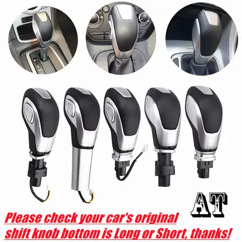 For Ford Kuga Escape Mondeo Fusion Ecosport 2013-2016 Automatic Gear Shift Knob Transmission Lever Shifter Handle Stick