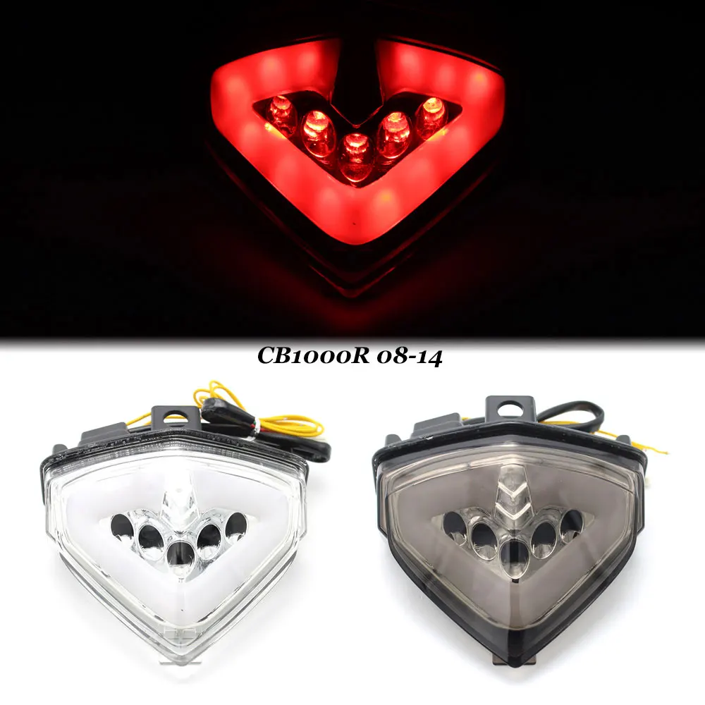 

CB1000R For HONDA CB1000R 2008-2014 CBR600F LED Blinker Tail Light CBR 1000R Motorcycle Turn Signal Light Rear Brake Taillight