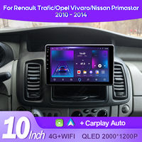 QSZN For Renault Trafic Opel Vivaro Nissan Primastar 2010-2014 Android 13 Car Radio Multimedia Video Player GPS AI Voice CarPlay