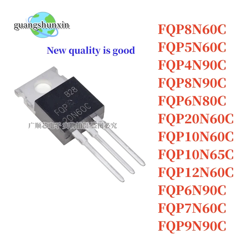 10pcs fqp8n60c fqp5n60c fqp4n90c fqp8n90c fqp6n80c fqp20n60c fqp10n60c fqp10n65c fqp12n60c fqp6n90c fqp7n60c fqp9n90c bis-220