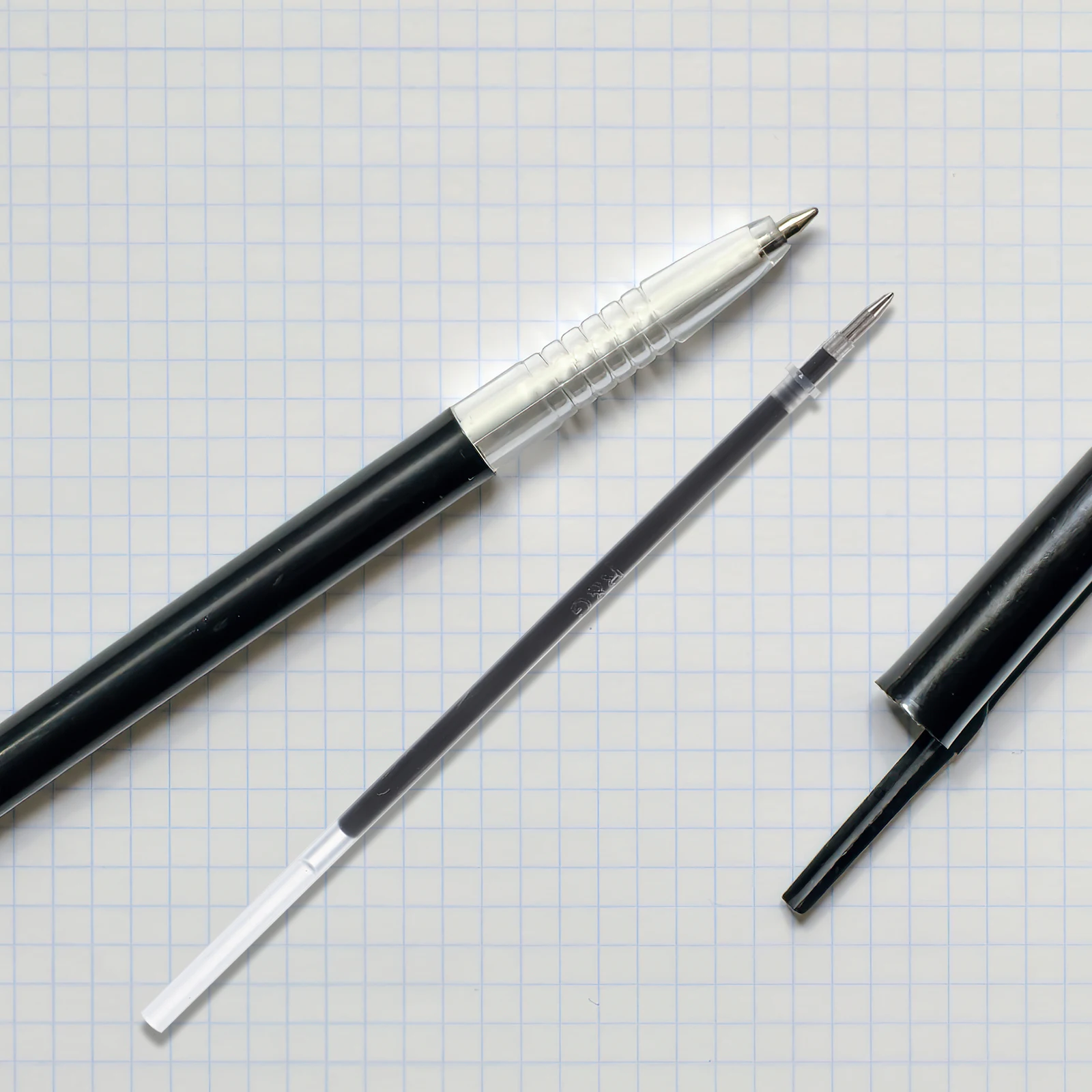 

24pcs Pen Refills Pen Refills Dry Ink for School Office Longlasting Use Supplies Clear Writing