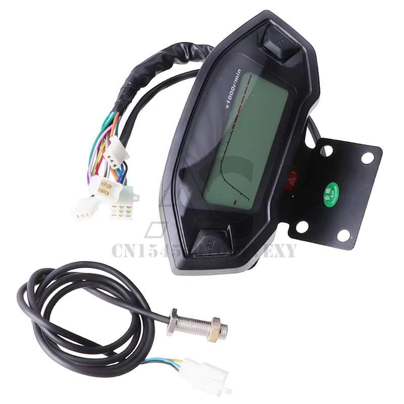 LCD instrument display is suitable for 150-250CCATV four-wheel beach car display mileage gear display speedometer accessories