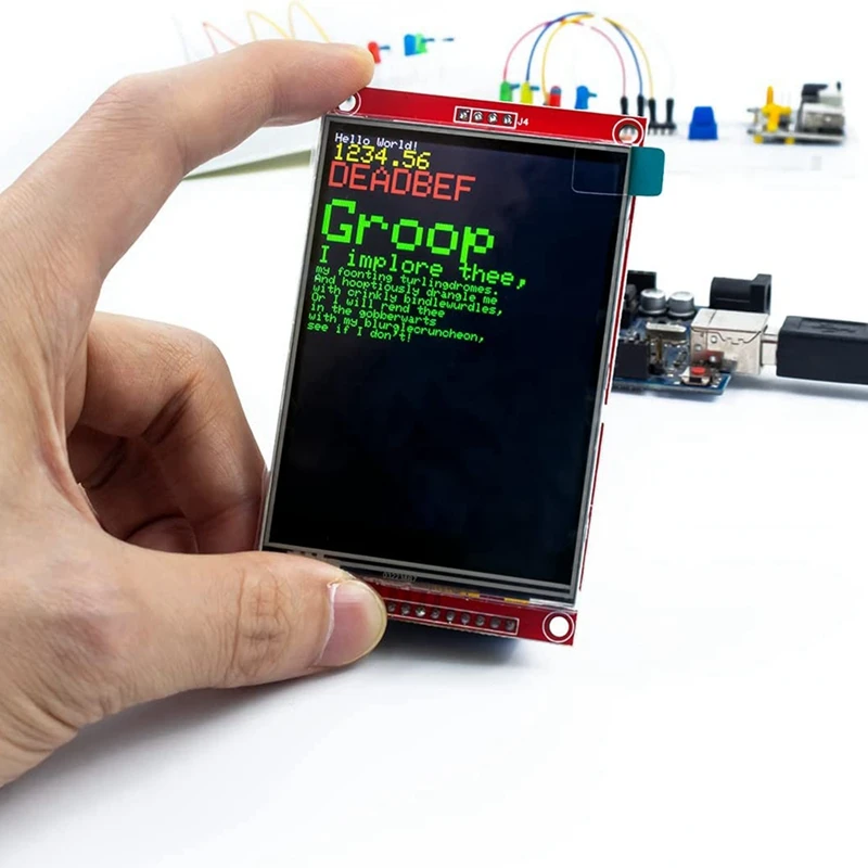 Módulo de exibição LCD TFT SPI, porta serial, porta serial, unidade 51, ILI9341V, 240x320, 2.8 ", 2pcs