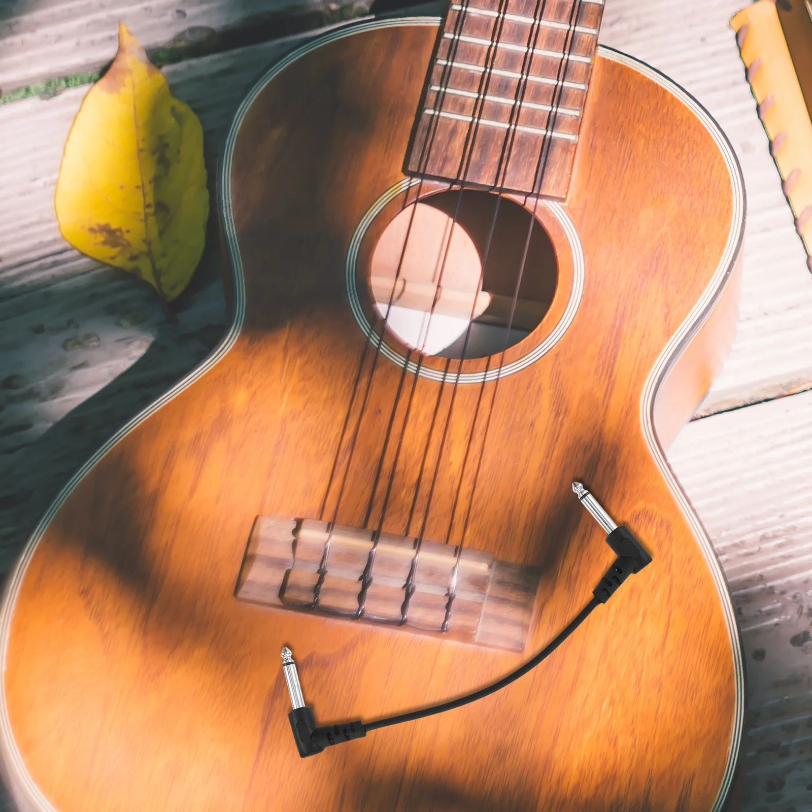 

Right Angle Shielded Instrument For Pedal Board Fast Signal Amp Cable Bass Guitar Pedal Cable