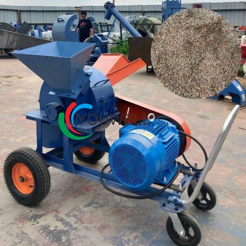 Electric Motor Chipper Machine Forestry Machinery Wood Crusher for Optimal Performance