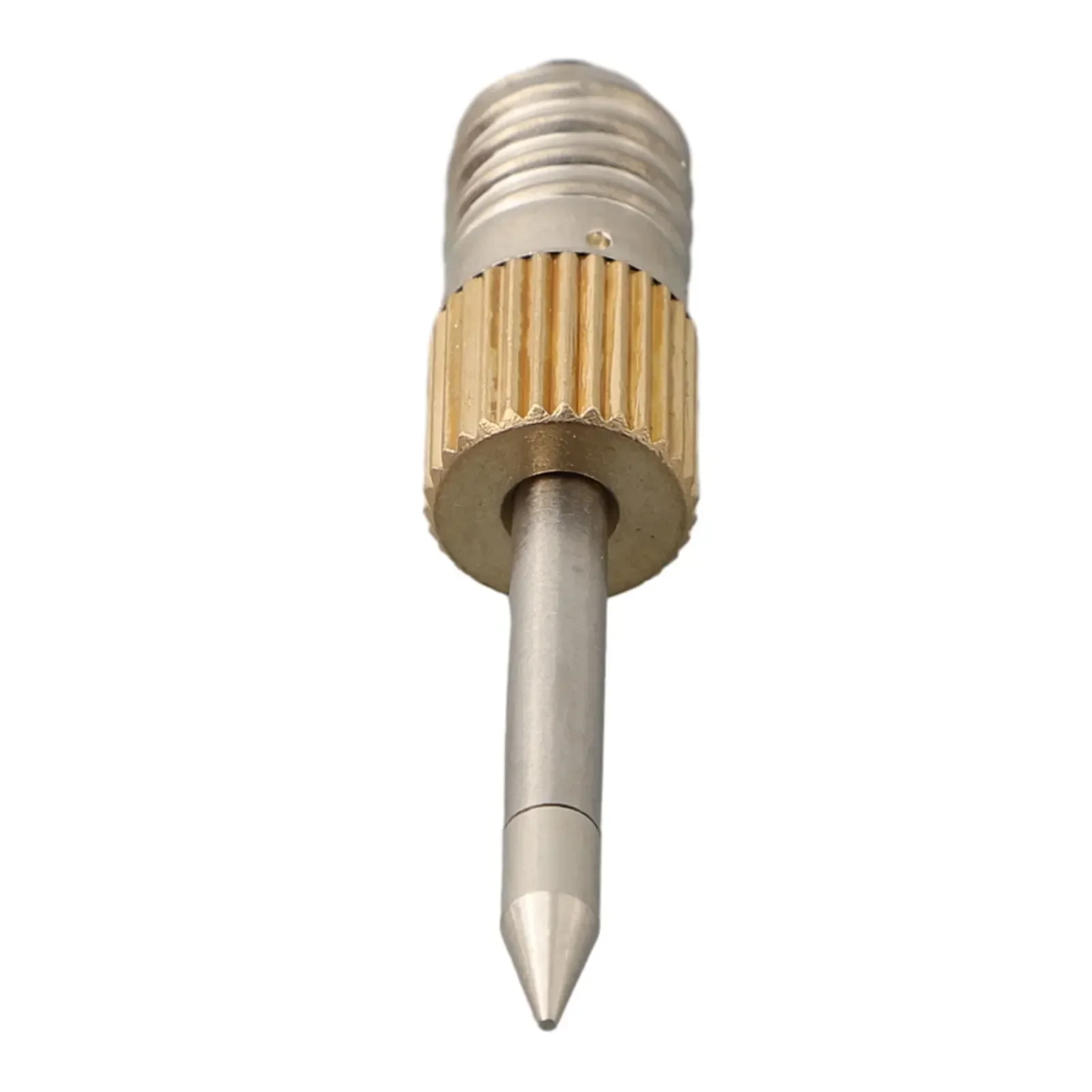 1pc E10 Interface Battery Soldering Iron Tip For Wire Tinning Outdoor Operation Replacement Electric Soldering Needle Tip
