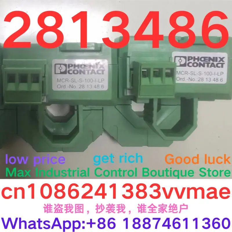 brand new  Current measurement transmitter    2813486   MCR-SL-S-100-I-LP