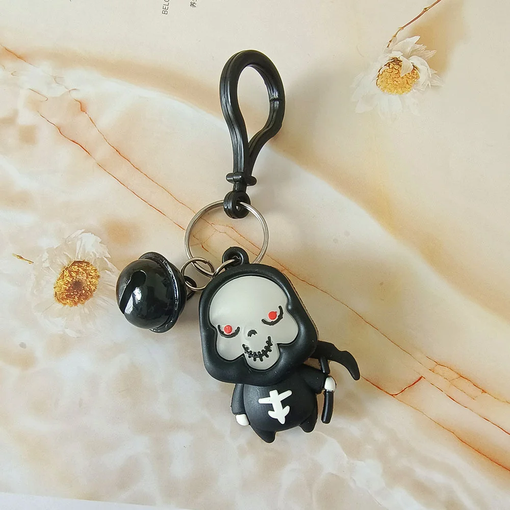 New Halloween Ghost Keychain Cute Cartoon Toy Pendant Bag Keychain Car Keychain Gift