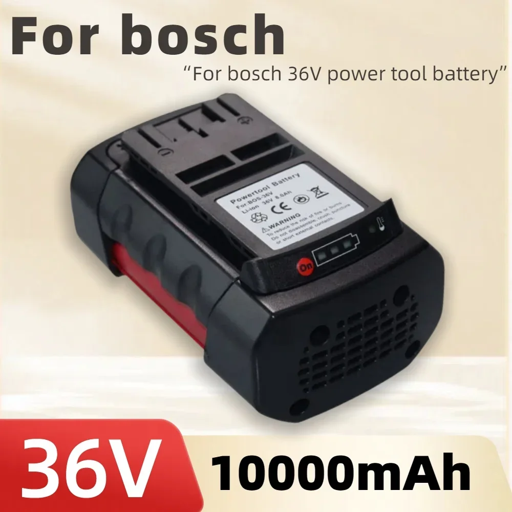 

36V 10000AH Li-ion Replacement Battery for Bosch 2607336003 2607336108 BAT810 BAT840 D-70771 Power Tool Battery