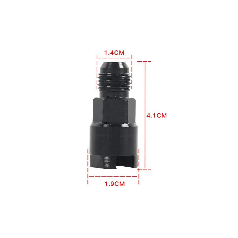 Aluminum Adapter Aluminum Fitting 3 8 5 16 for efi Fuel Adapter Quick Connect Feature Optimized Fuel Flow Lightweight Design