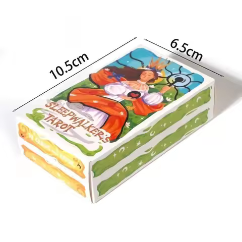 Sleepwalker Tarot: 82 Pcs Cards Tarot Deck A Colorful Feminine RWS Deck about Dreams and Breakthroughs 10.3 X 6cm