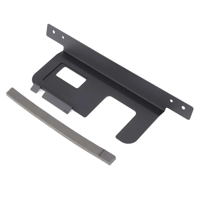 Rear Bumper Cover Plate Trailer Side Dust Cover Black Aluminum Alloy for Ford Maverick 2022 -2025 4/7-Pin Connector Hitch