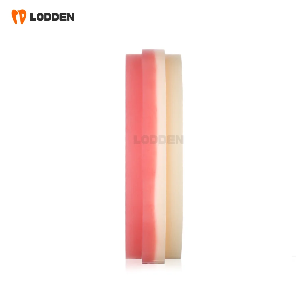 

Двухслойный диск LODDEN из ПММА, ПММА, толщина 98 мм, 25–30 мм, стоматологическая лаборатория, открытая система CAD/CAM