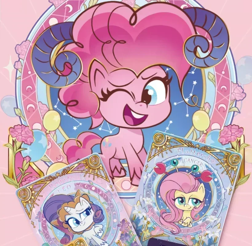 KAyou-Genuine My Little Pony Card, Cartões LSR, Cartões de Princesa, Cartão de Coleção Raro, Festa fofa, Presente de Brinquedo, Rara