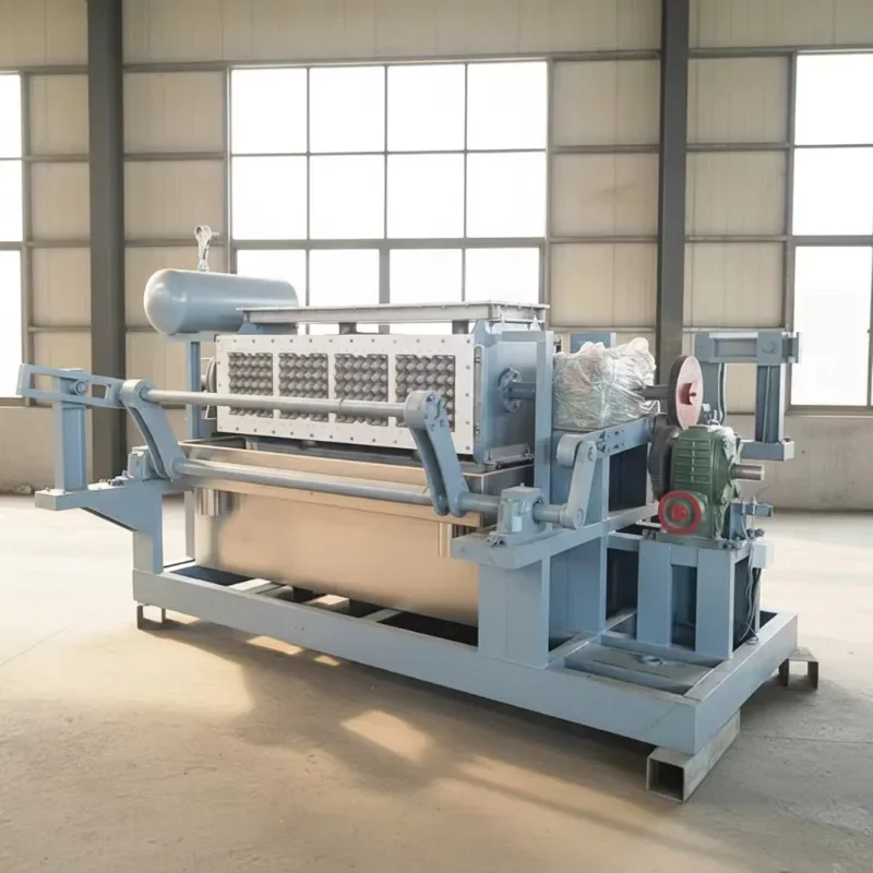 Egg Tray Making Machine Pulp Moulding System Production Line Equipment For Egg Crate Manufacturing Industrial Forming MachineHot