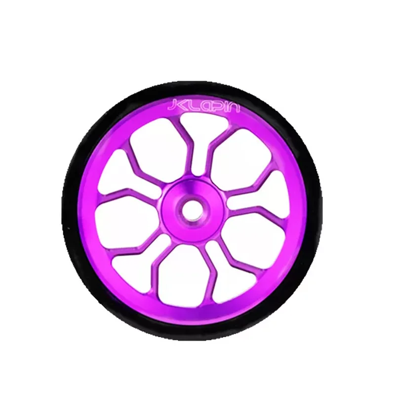 Litepro 3D Hollow 80mm Easy Pushing Wheels Spider Large Easy Wheel Modified Sealed Bearing Wheel For Brompton Folding Bike