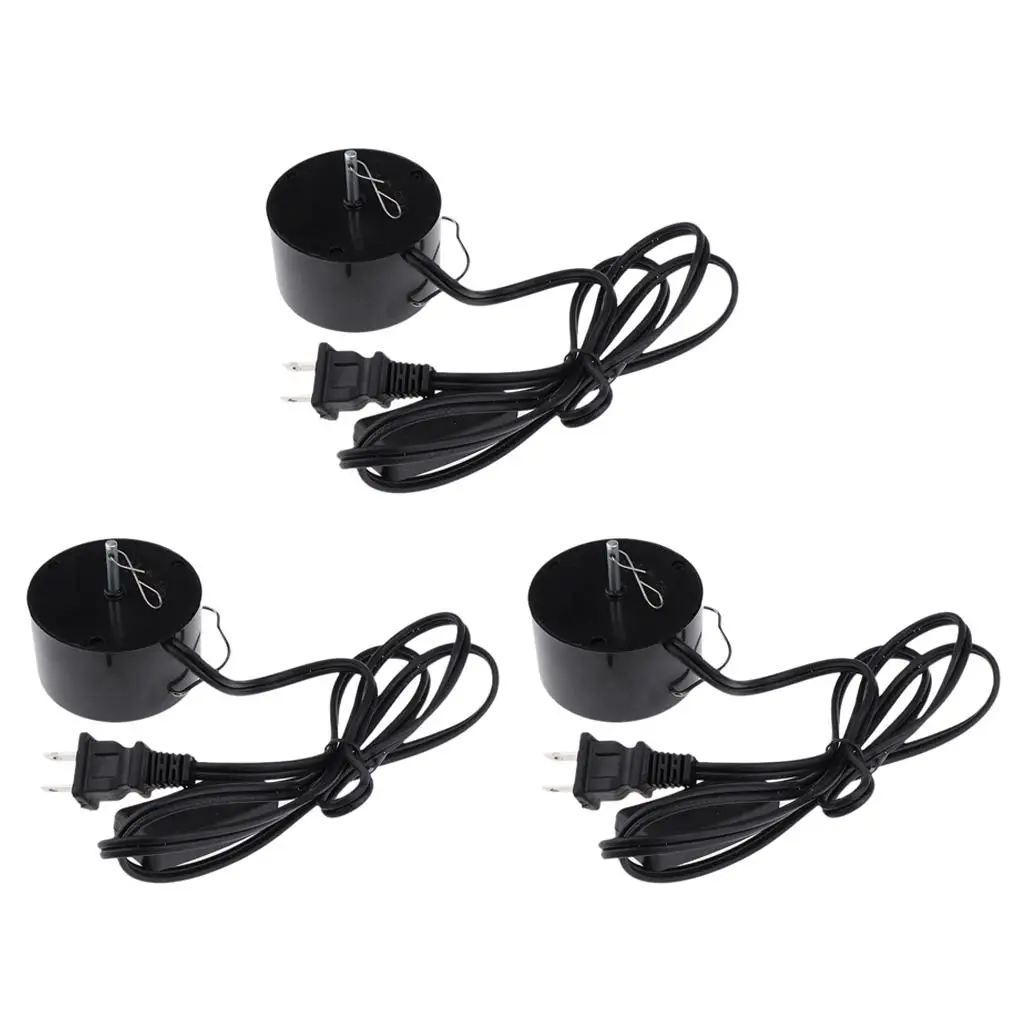 3pcs Electric Hanging Revolving Motor for Hanging Ornament Wind