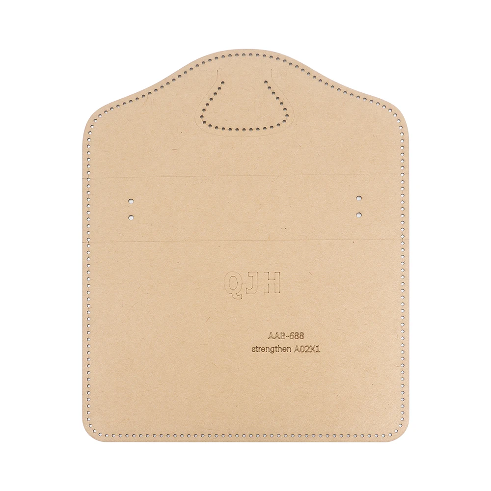 1Set Fashionable Ladies' Wallets, Phone Storage Square Bags - Kraft Paper Template, DIY Leather Handmade Crafts-Sewing Template view 3