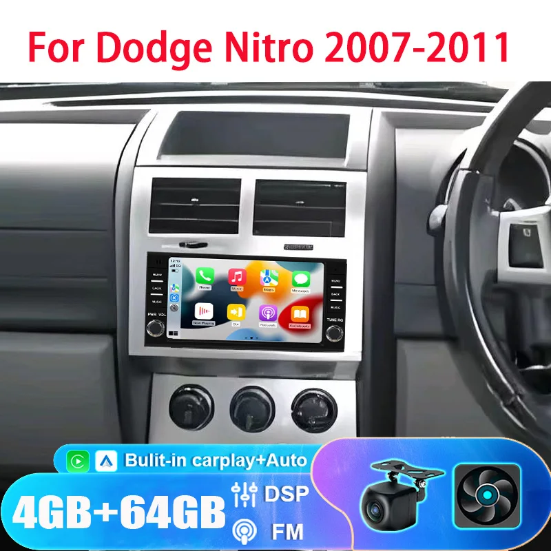 

Android 13 7”For Dodge Nitro 2007-2011 Android Car Radio Stereo Auto Multimedia Player Head Unit Autoradio Navigation GPS