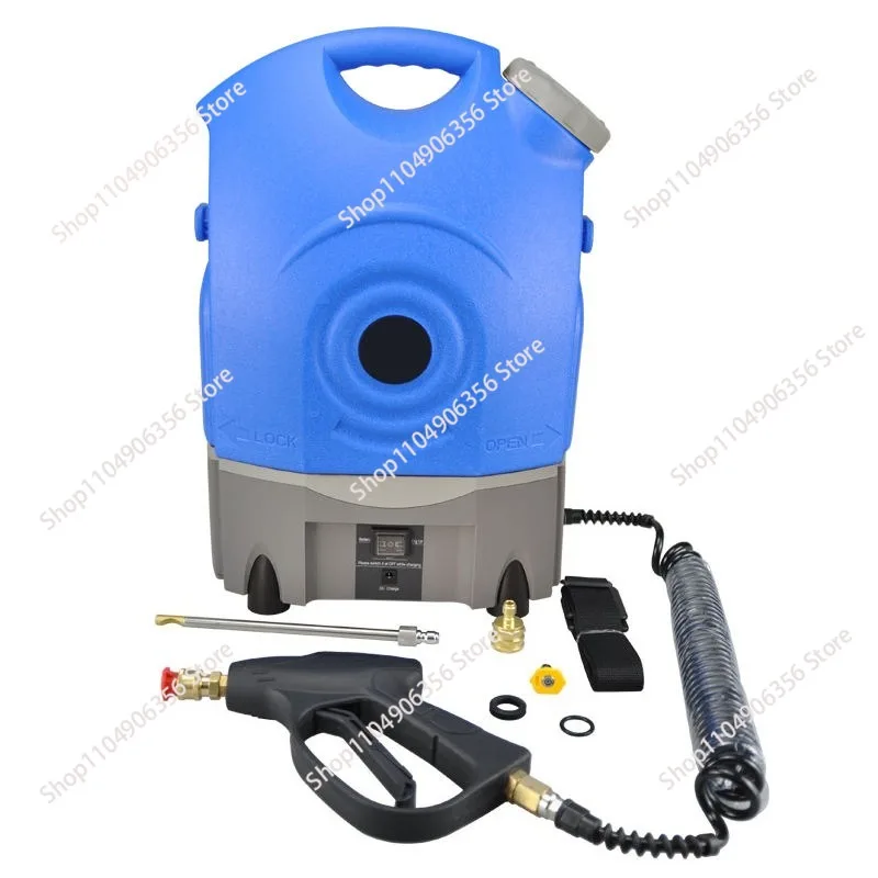 Cold Water Jet Spray HVAC Coil Cleaning Powered Mobile 12V Portable Air Conditioner Cleaning Machine