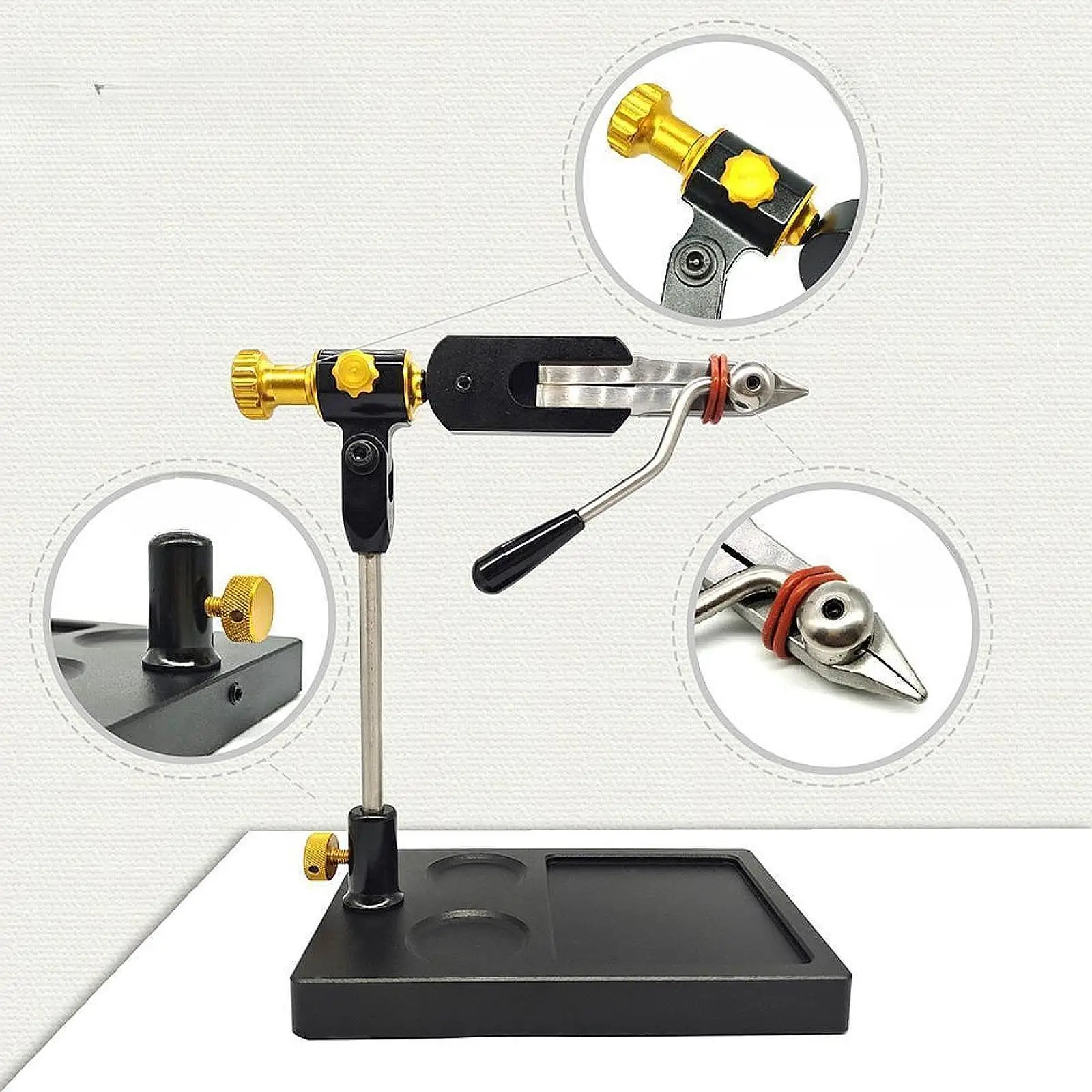 

Fly Tying Tool Fly Fishing Hook Tying Tools Premium Beginners Fly Tying Vise