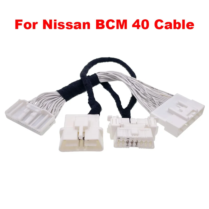 For Nissan BCM 40 Cable 4A Smart Key Cable for Nissan Xtrail T33 Pathfinder Sylphy Key Lost for Mitsubishi OBDSTAR K518 Autel